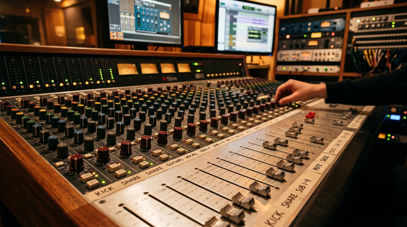 DAV Studio Mixing Console